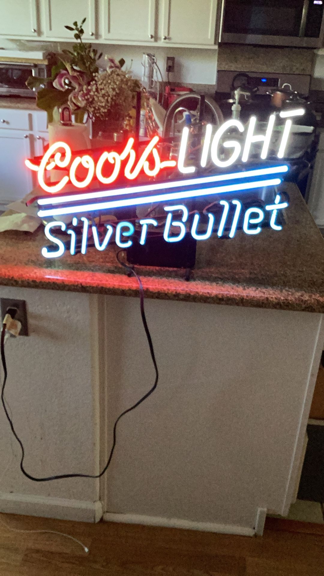 Coossbeerlight Bullet Silver excellent condition all light works great