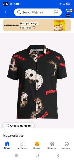 Free day the 13 button up shirt XL