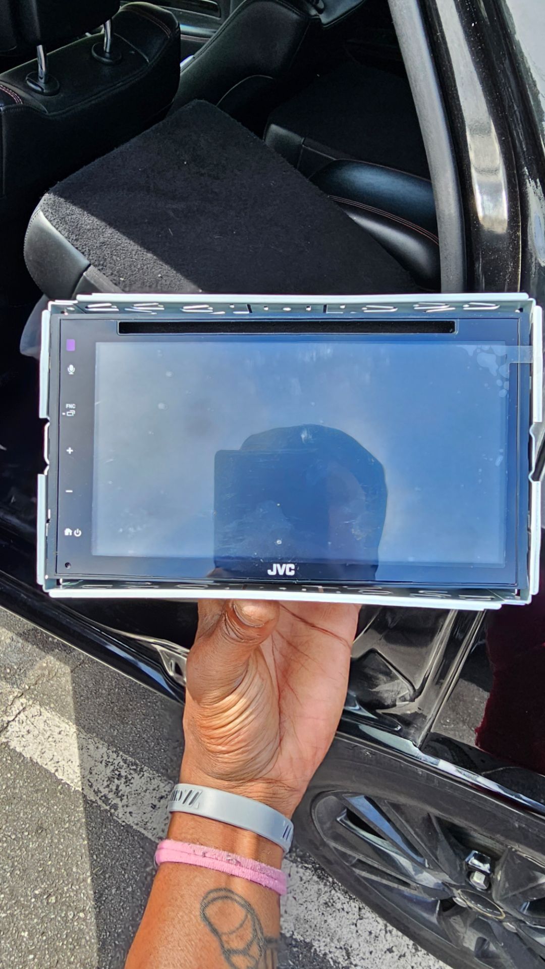 Jvc touchscreen radio double din