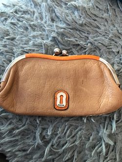 Fossil leather wallet