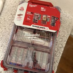Milwaukee Packout with Drill Driver Bit and Socket Kit