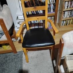 Chair Oak 19 Inches Tall