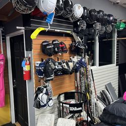Used Hockey Gear - Retail Store Orange Ca - Prices Vary