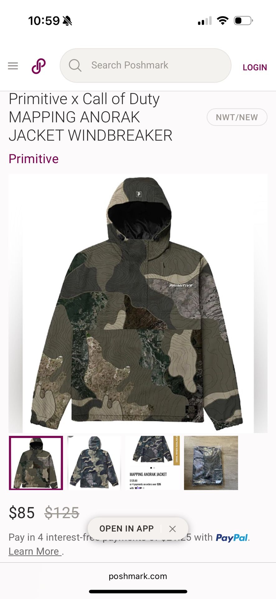 Call Of Duty Rain Jacket