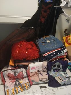 10/12- size 16....gently used...few new stuff to