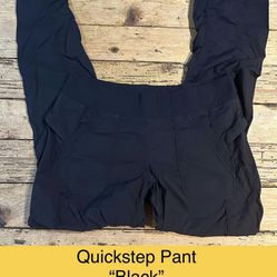 Lululemon Womens Size 10 Black Quick Step Pant NWOT for Sale