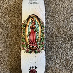 DGK “Our Lady of Guadalupe” Skateboard Deck (New w/ Minor Scratches)