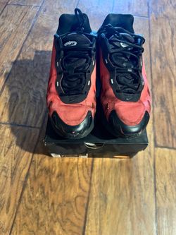 Nike Air Max Plus Red and Black Sneakers