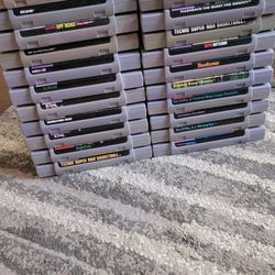 Super Nintendo Games 