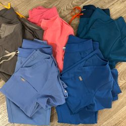 Women’s Figs Set (Jogger Bottoms) Set Of 5