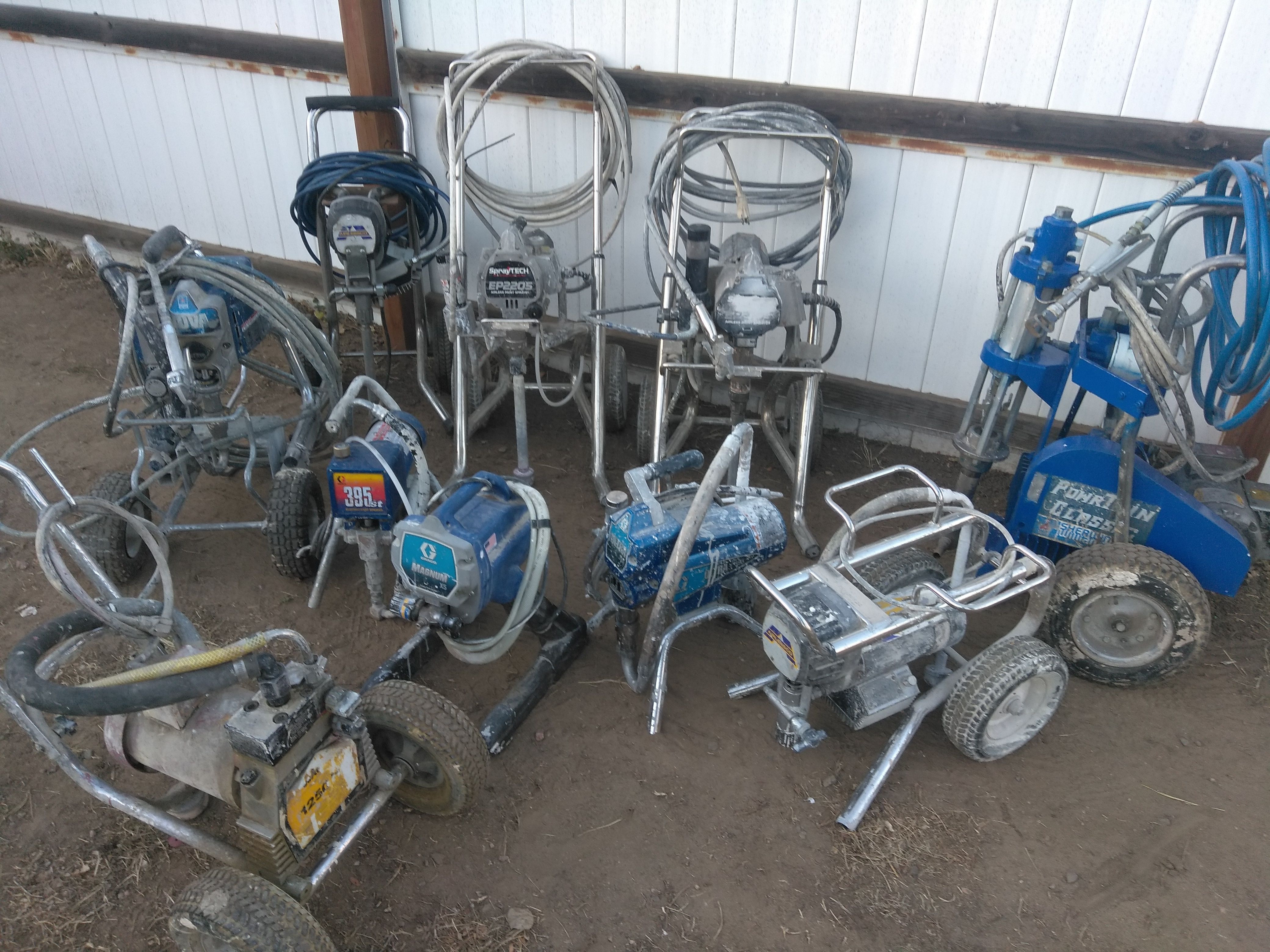 Airless Paint Sprayers Graco,Airlessco, Sherwin Williams Power train