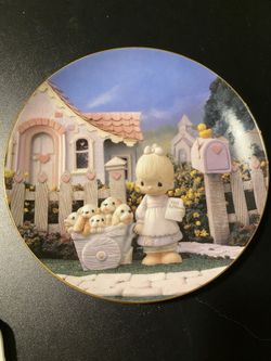 Precious Moments Plate