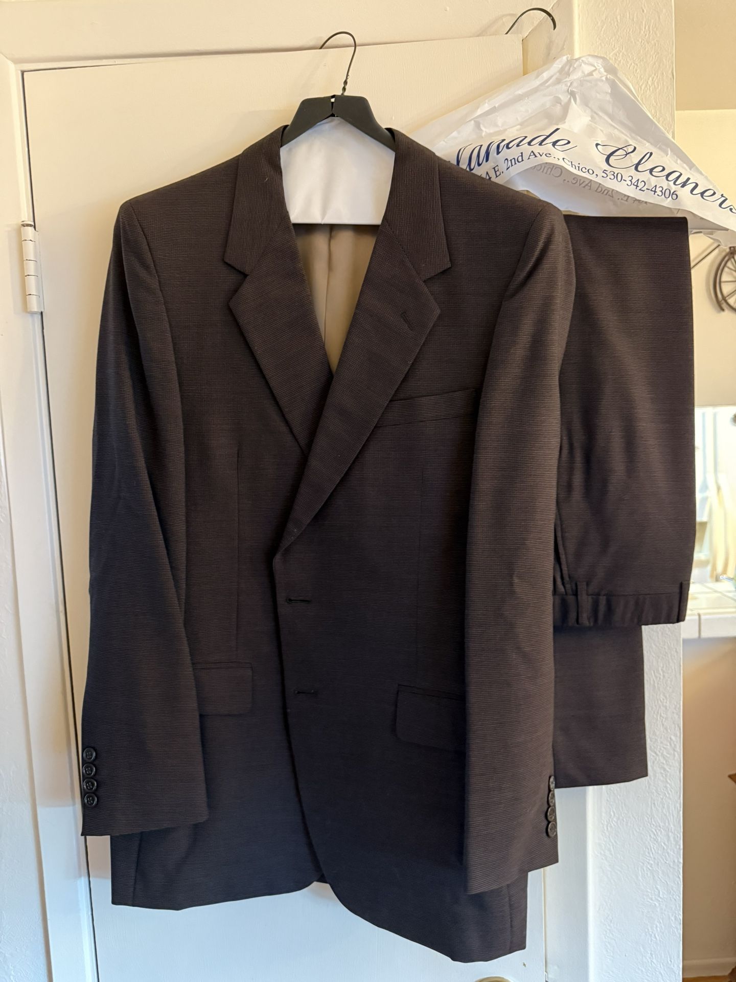 Men’s Suit Jacket and Pants Black
