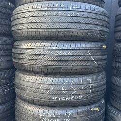 225/65R17 Michelin Set Of Used Tires Great Condition Installed And Balanced