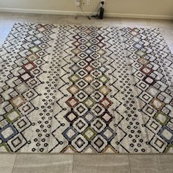 Area Rug/Carpet - Moroccan Boho Design