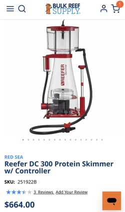 Red Sea Reefer DC 300 Protein Skimmer Controller Aquarium Saltwater Fishtank