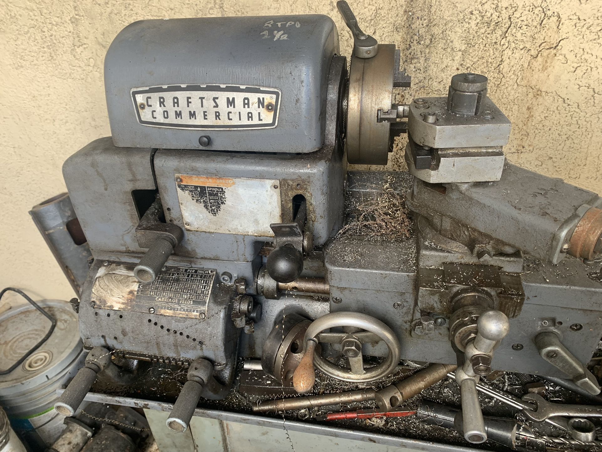 Craftsman Commercial Metal Lathe