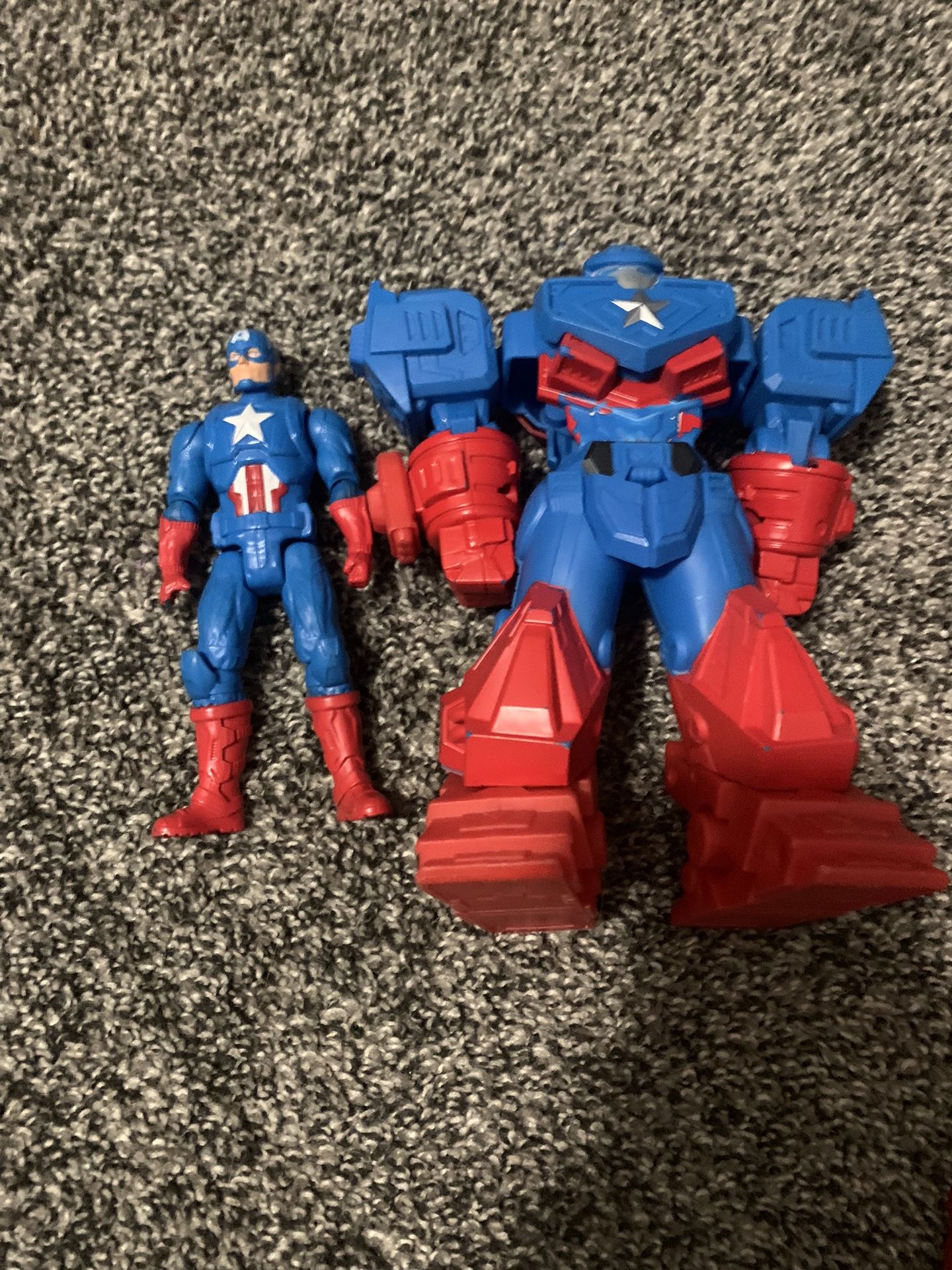  Captain America With Mech