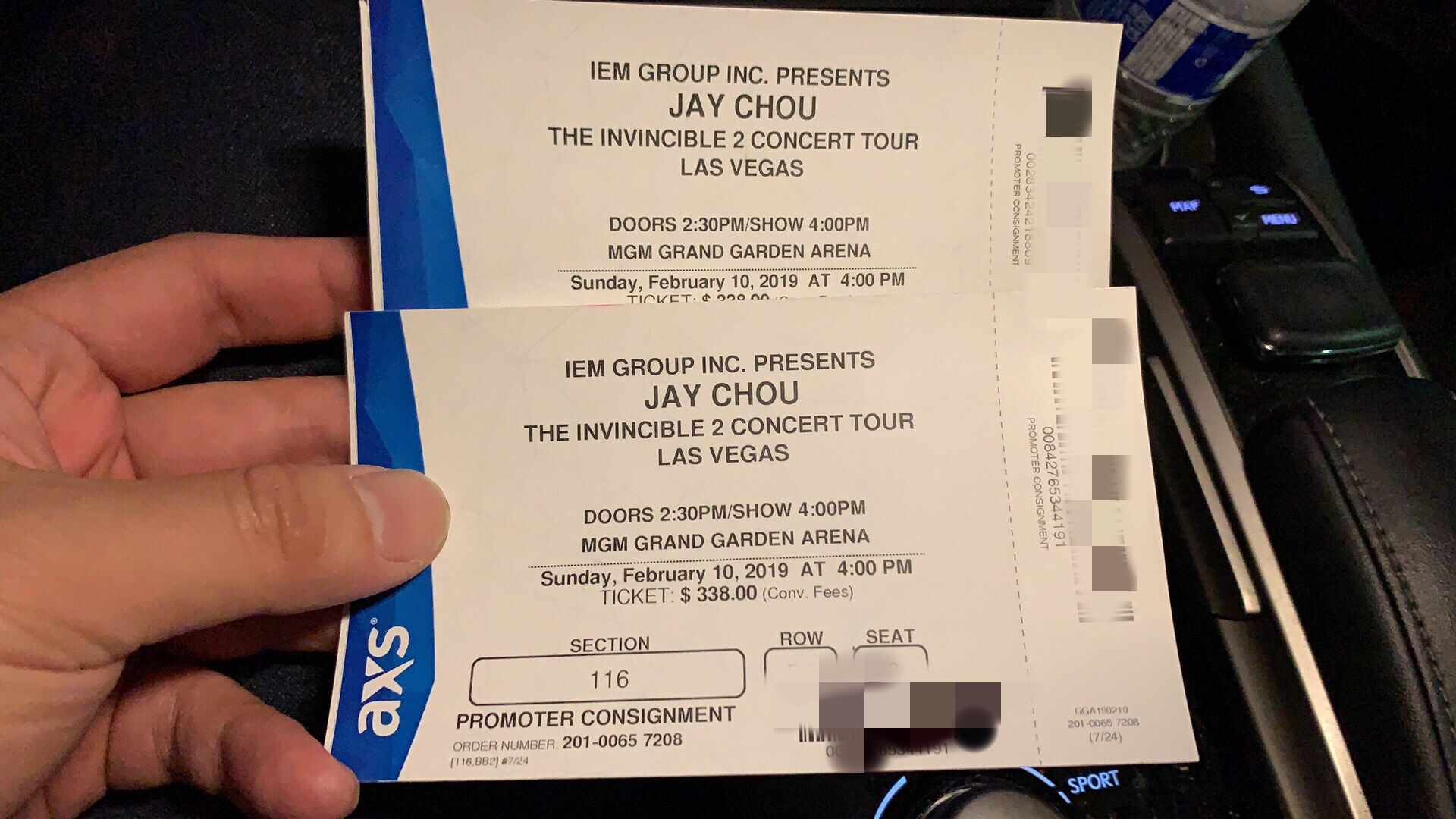 Jay Chou 2/10/2019 Las Vegas concert tickets