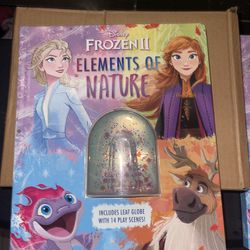 Frozen 2 Elements Of Nature Kids Book
