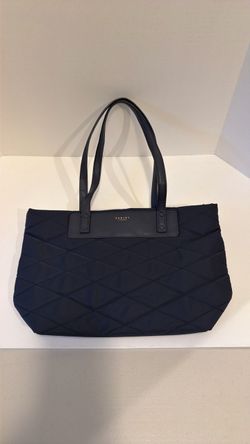 Radley London Navy Quilted Tote Bag