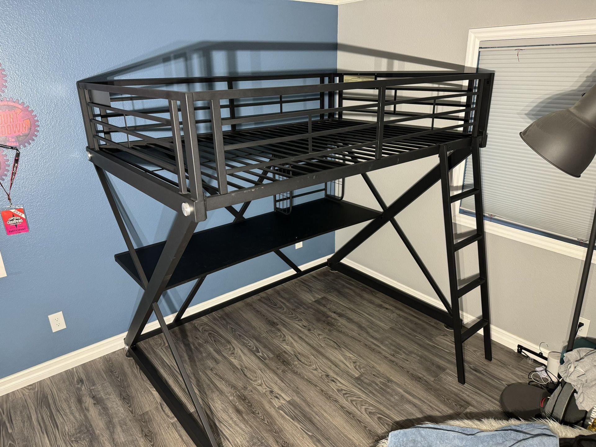 Loft Bed with Built In Desk