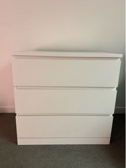 IKEA MALM 3-Drawer Dresser for Sale