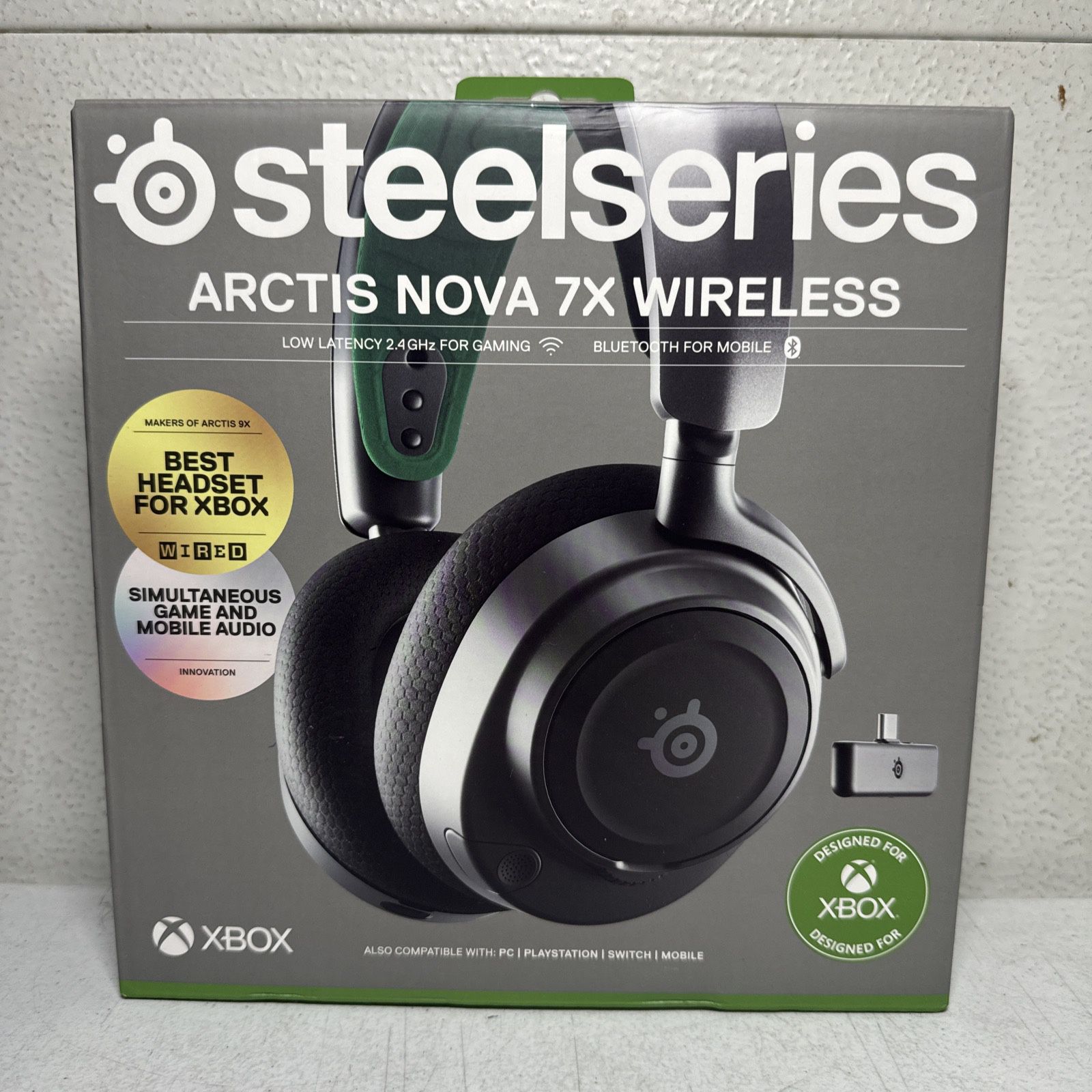 SteelSeries Arctis Nova 7 Wireless Gaming Headset for Xbox Series X/S, Xbox One