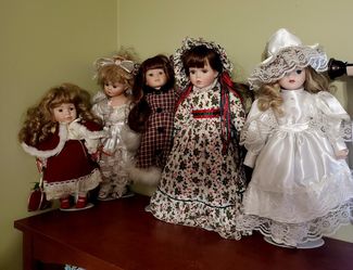 Collectable Dolls $10 Each
