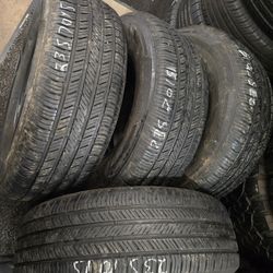 4 Tires 225.70.15 Hankook Kinergy 90 % Tread Dot 3423