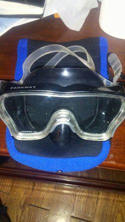 Parkway tempered scuba goggles