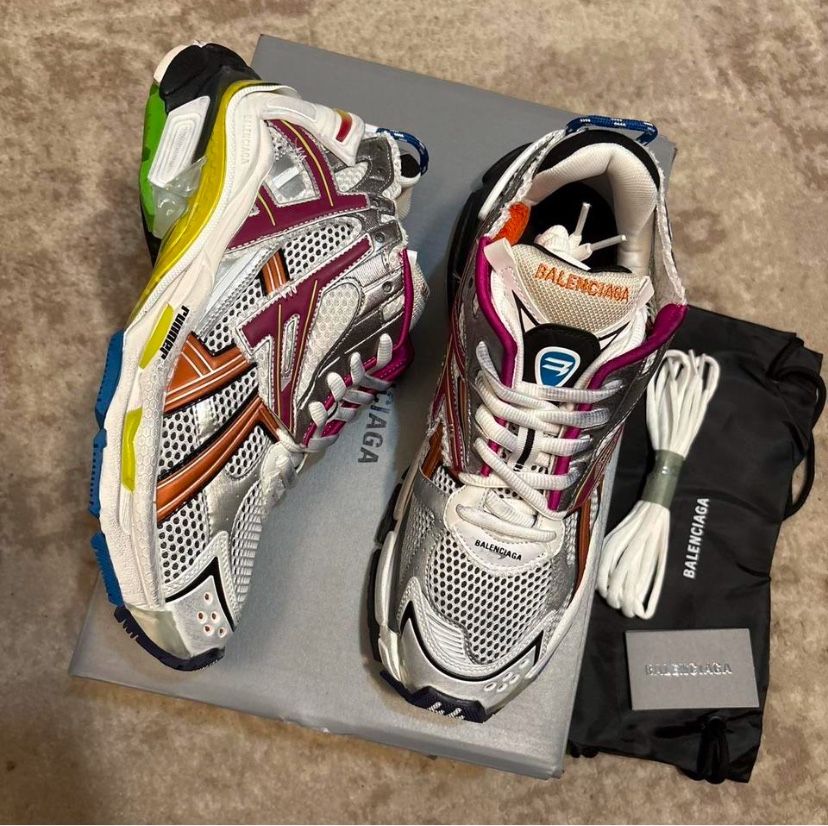 Multicolor Balenciaga Runners Size 44