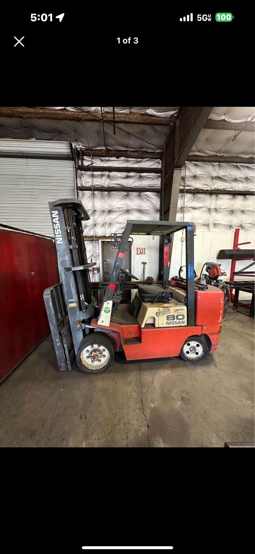 Nissan 80 Optimum Forklift