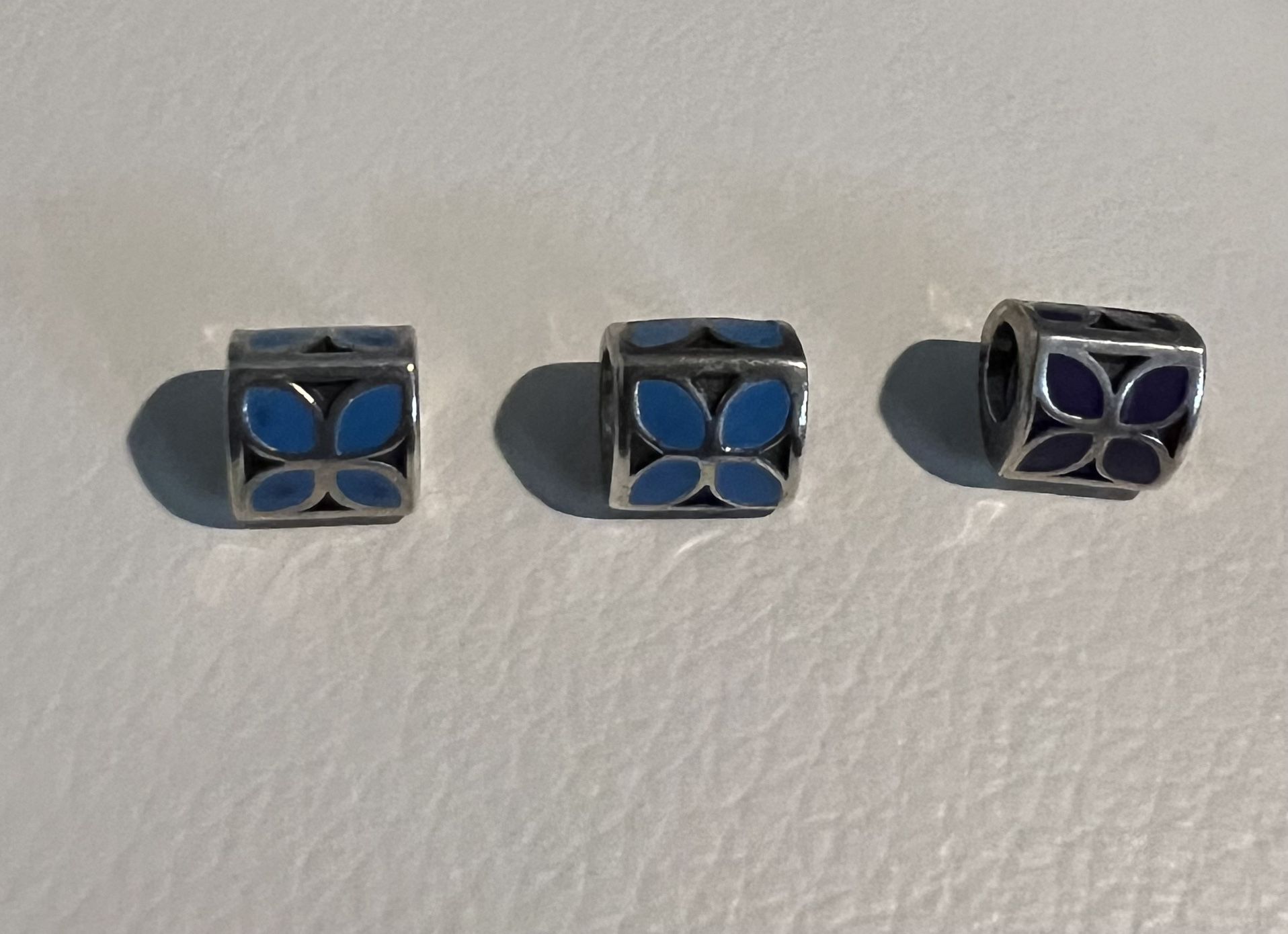 Genuine Pandora Sterling Silver Charms