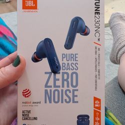 JBL Tune 230NC TWS noise cancelling wireless earbuds- New, Unopened