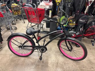 Used HBBC Skull and Bones Ladies Beach Cruiser 26"