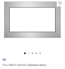 GE Stainless Steel Microwave Trim Kit