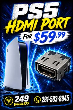 PS5 HDMI Port