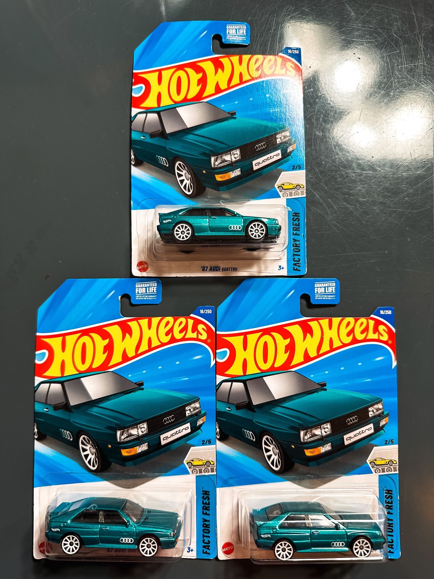 '87 Audi quattro Hot Wheels (16/250)