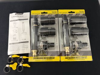 Car washing water gun set lot New