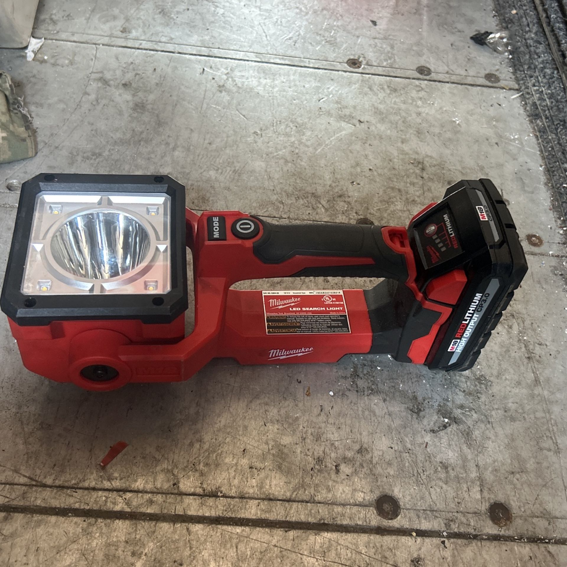 Milwaukee Search Light