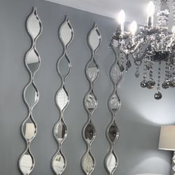 4 New Diamond 💎 Mirror Almost New 