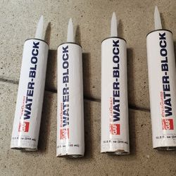 GAF EverGuard 8008 WaterBlock Mastic, Butyl Based, 10.5 oz Tube