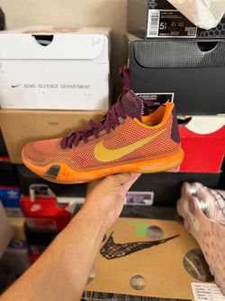 Kobe 10 Silk Road size 9.5 USED But Clean