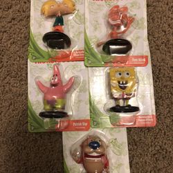  Nickelodeon SpongeBob SquarePants figures