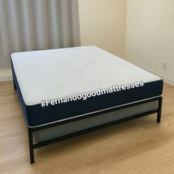 NEW Queen-Size MATTRESS and BOX SPRING. Bed frame not included👍