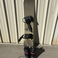 Snowboard & Boots