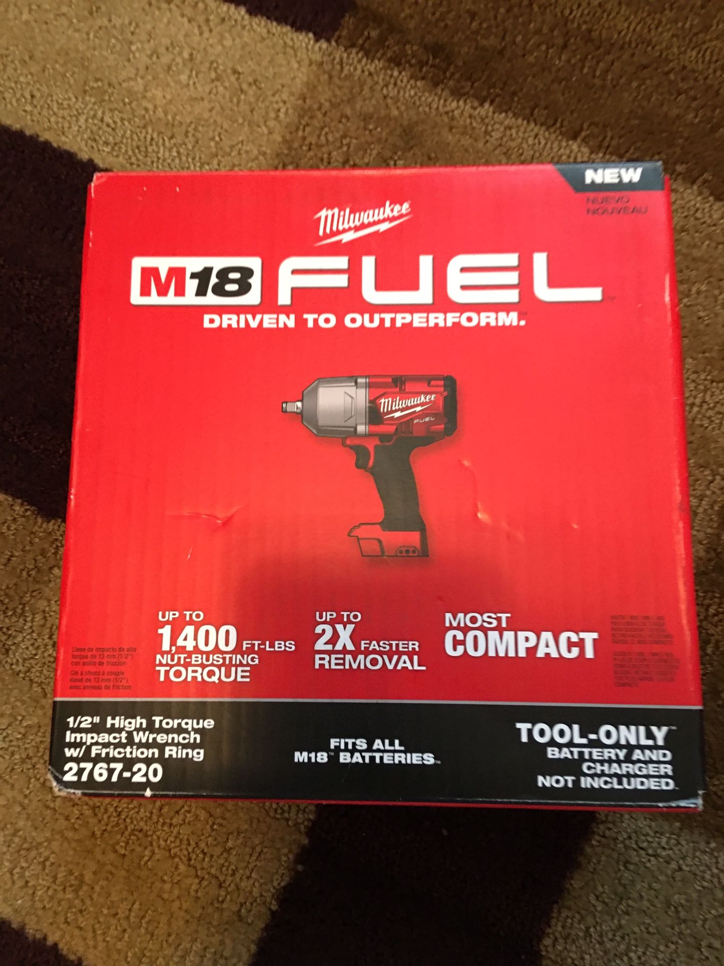 Milwaukee M18 FUEL 1/2 wrench