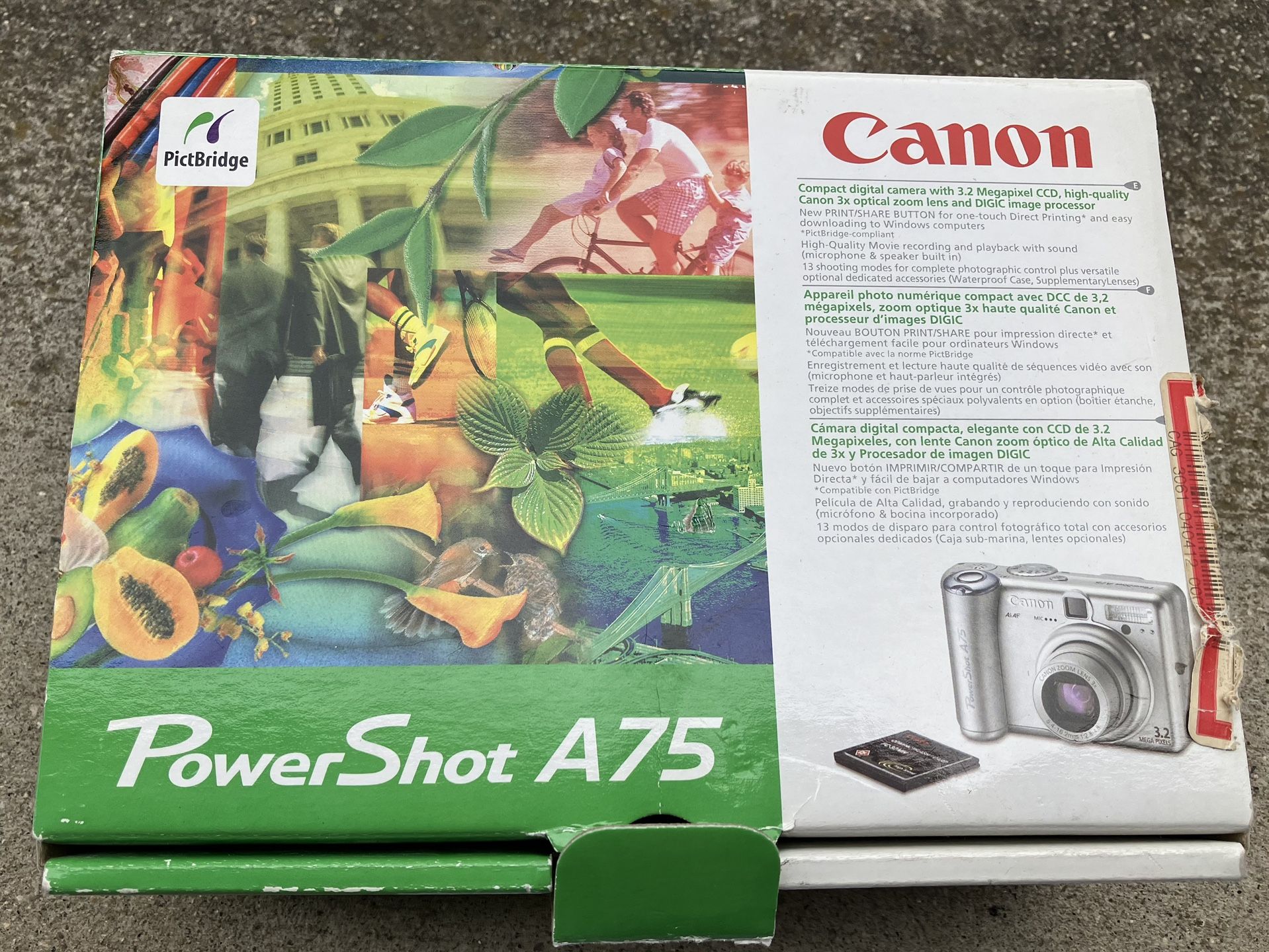 Canon Power Shot A75 Digital Camera