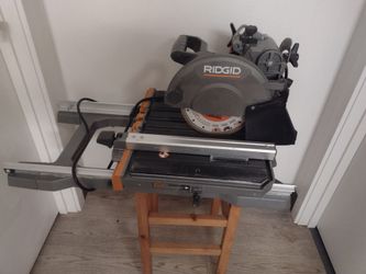 Wet tile saw 8" blade